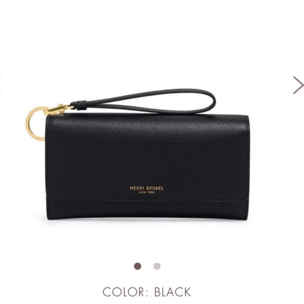 Henri Bender Uptown Wallet Black